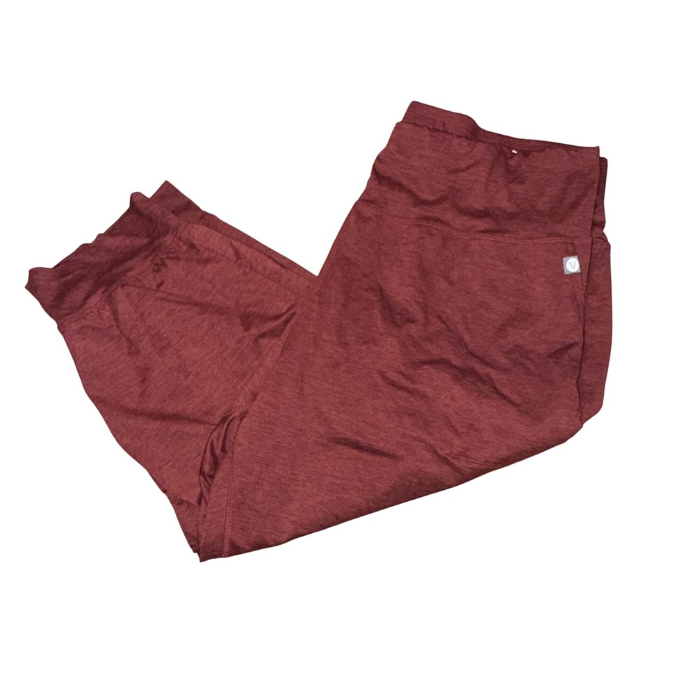 LIVI Active lane Bryant Joggers 18/20 Burgundy Space Dye Activewear Pants